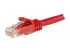 N6PATCH100RD - StarTech.com 100ft CAT6 Ethernet Cable, 10 Gigabit Snagless RJ45 650MHz 100W PoE Patch Cord, CAT 6 10GbE UTP Network Cable w/Strain Relief, Red, Wiring is UL Certified/TIA - Närbild