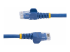 N6PATCH100BL - StarTech.com 100ft CAT6 Ethernet Cable, 10 Gigabit Snagless RJ45 650MHz 100W PoE Patch Cord, CAT 6 10GbE UTP Network Cable w/Strain Relief, Blue, Wiring is UL Certified/TIA - Flera vinklar