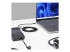 UR9-HEADSET-ADAPTER - StarTech.com USB-C to RJ9 Adapter for Office Phone Handset or Wired/Wireless Headset, Use Existing Landline Hardware, 6ft/1.8m, For Laptop/Desktop Computer/Mobile - Vänster vinkel