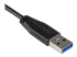 USB3AU50CMRS - StarTech.com Smal Micro USB 3.0-kabel - Närbild