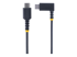 R2CCR-1M-USB-CABLE - StarTech.com 3ft (1m) USB C Charging Cable Right Angle, 60W PD 3A, Heavy Duty Fast Charge USB-C Cable, USB 2.0 Type-C, Durable and Rugged Aramid Fiber, S20/iPad/Pixel - Framsidan