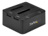 SDOCK2U33 - StarTech.com Dual-Bay USB 3.0 to SATA Hard Drive Docking Station, USB Hard Drive Dock, External 2.53.5 SATA IIIIII, SSDHDD Docking Station, Hot-Swap Hard Drive Bay - Vänster vinkel