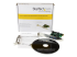 PEXUSB3S24 - StarTech.com PCI Express (PCIe) SuperSpeed USB 3.0-kortadapter med 2 portar och UASP – SATA-ström - Framsidan