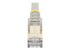 6ASPAT5MGR - StarTech.com 5m CAT6A Ethernet Cable, 10 Gigabit Shielded Snagless RJ45 100W PoE Patch Cord, CAT 6A 10GbE STP Network Cable w/Strain Relief, Grey, UL Certified Wiring/TIA - Närbild